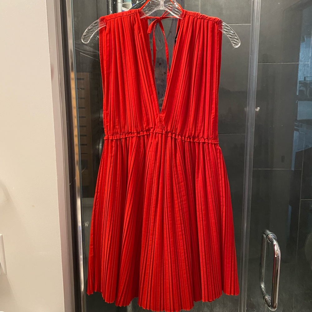 Zara | pleated dress / XS